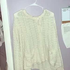 Grandma sweater with pockets